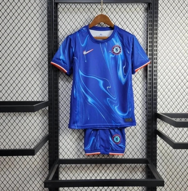 Chelsea Local 24/25 Conjunto Infantil