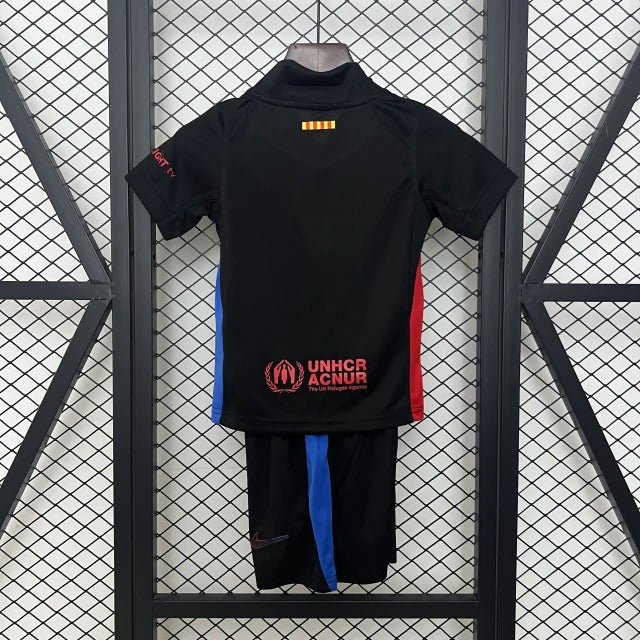 Barcelona Visitante 24/25 Conjunto Infantil