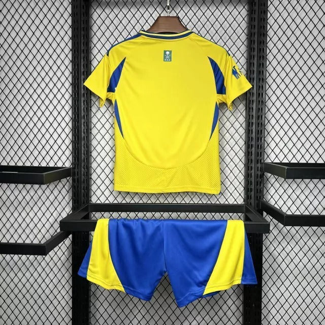 Al Nassr Local 24/25 Conjunto Infantil