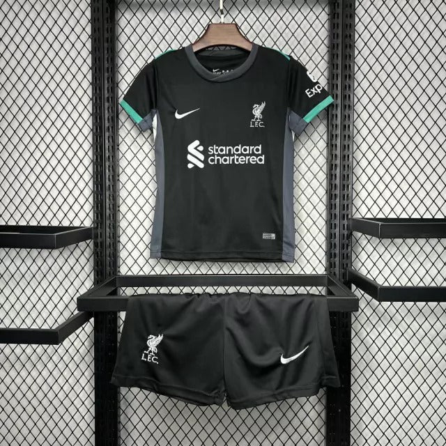 Liverpool Visitante 24/25 Conjunto Infantil