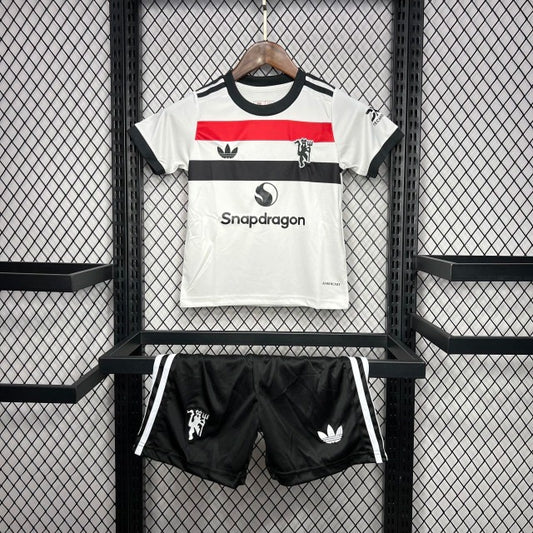 Manchester United Alternativa 24/25 Conjunto Infantil