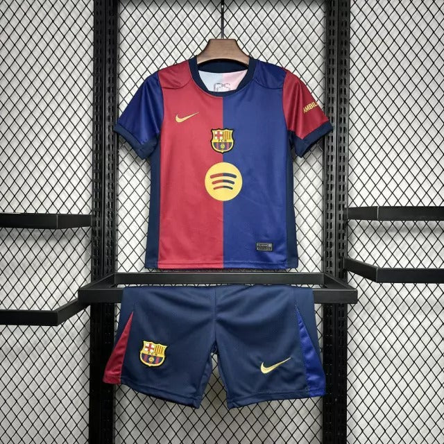 Barcelona Local 24/25 Conjunto Infantil