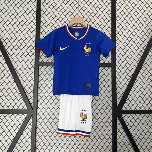 Francia Local 24/25 Conjunto Infantil