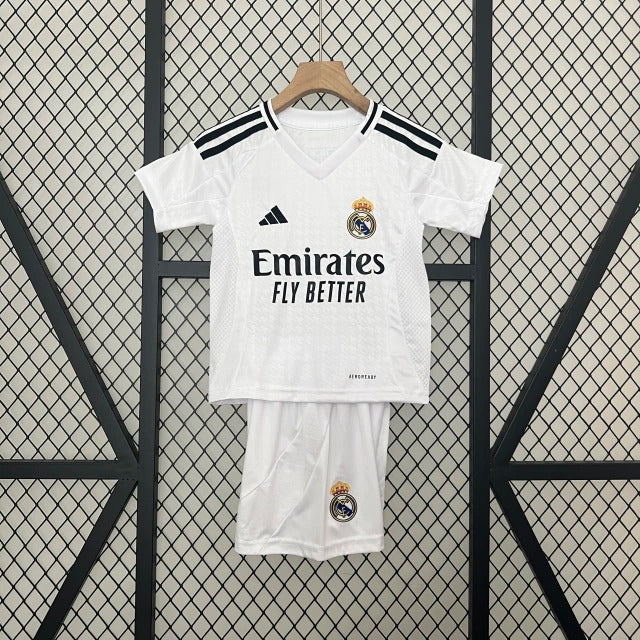 Real Madrid Local 24/25 Conjunto Infantil
